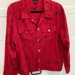 Silkland woman, bomber jacket, size 1X NWOT